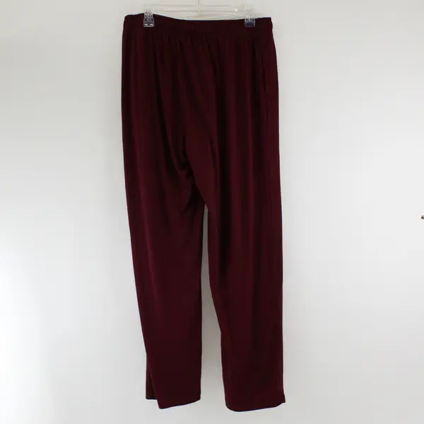 Hanes Burgundy Pajama Pants Men's Size Large