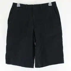 Lands' End Dark Navy Flat-Front Shorts Women's Size 8