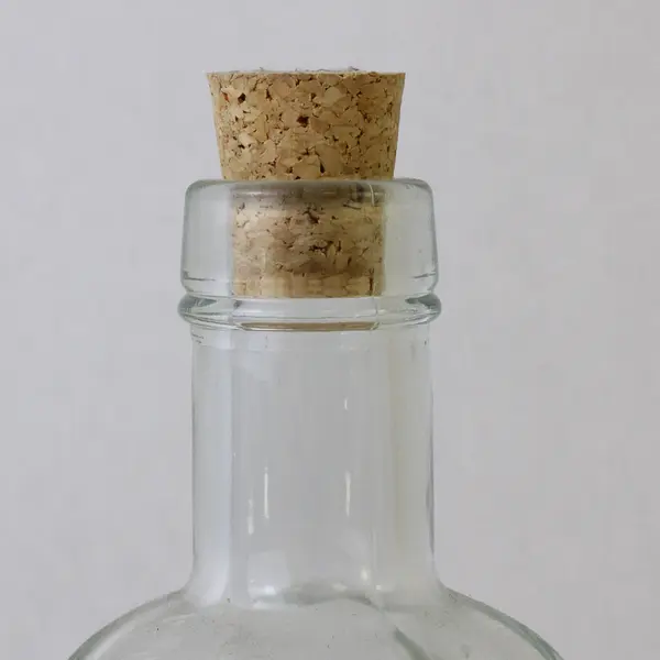 Bormioli Rocco Country Home Fiori Glass Bottle w/ Cork Stopper