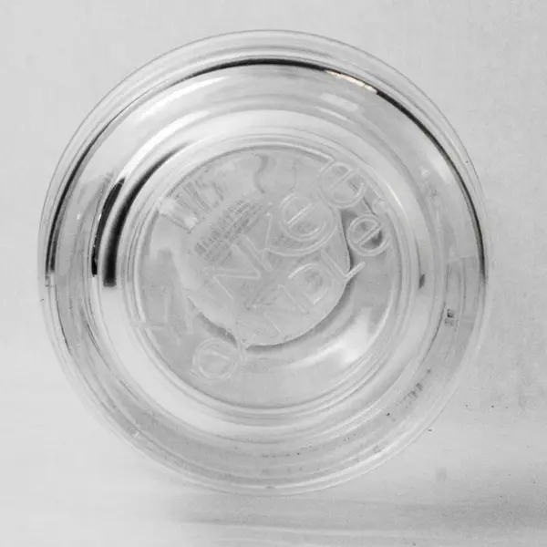 Yankee Candle Empty Glass Jar w/ Lid 7in Tall Craft Storage Display