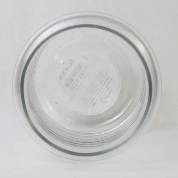 Yankee Candle Empty Glass Jar w/ Lid 7in Tall Craft Storage Display