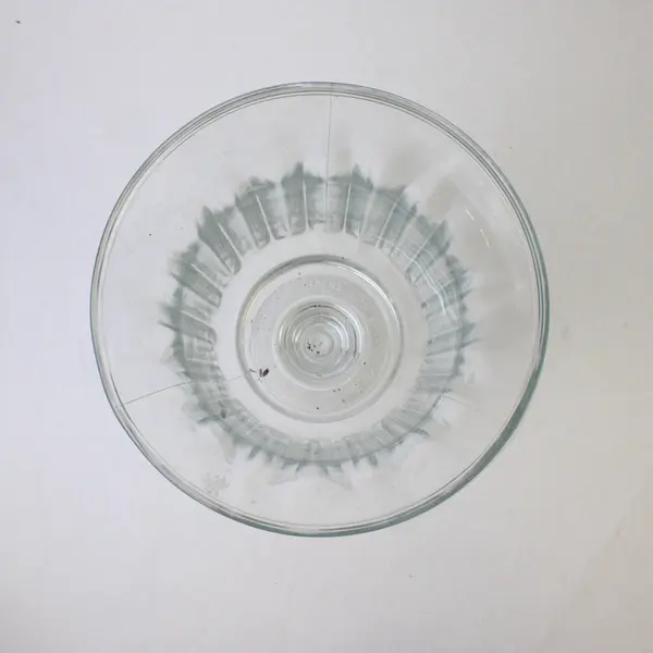 Vintage Home Interiors Hurricane Glass Vase 11" Clear Made in USA
