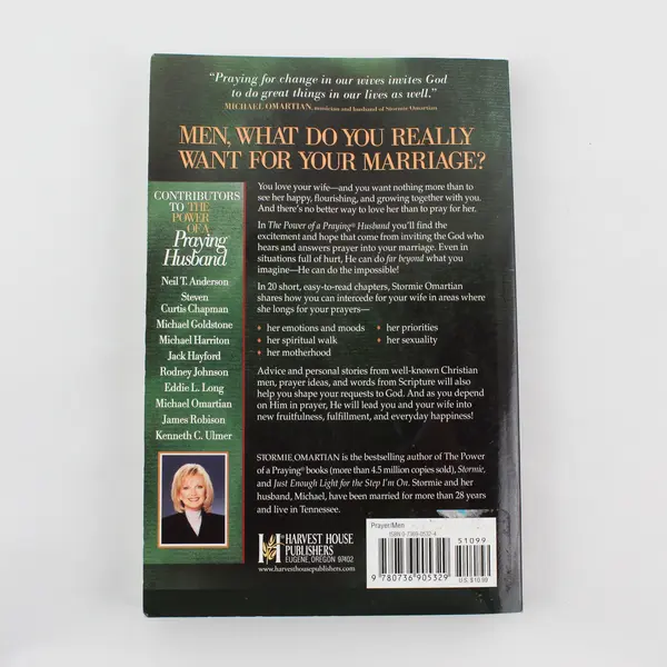 Vintage The Power of a Praying Husband by Stormie Omartian 2001 Paperback Good