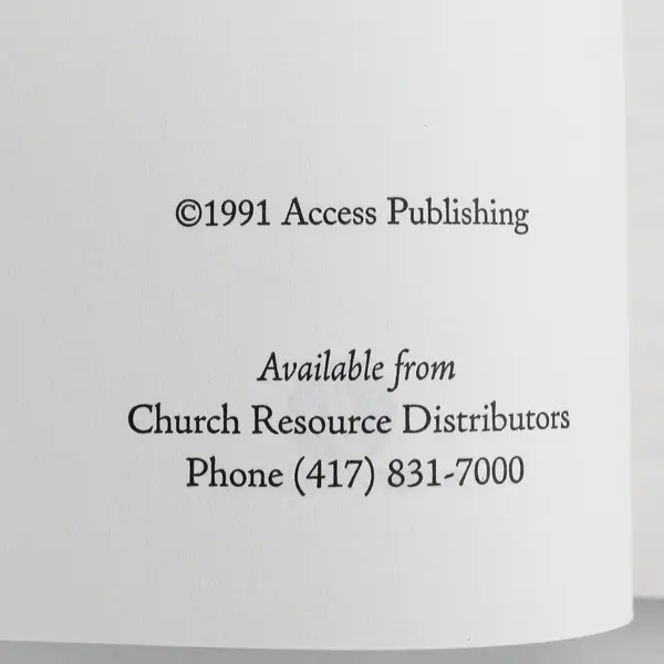 Vintage 40 Days With Jesus 1991 Access Publishing Paperback Good