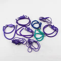 Lot of 9 Bungee Lanyards from Chinook Winds & 7 Feathers Casinos