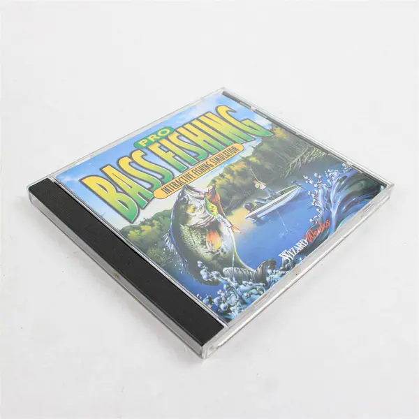 Pro Bass Fishing Interactive Fishing Simulation PC CD-ROM w/Booklet Wizard Works