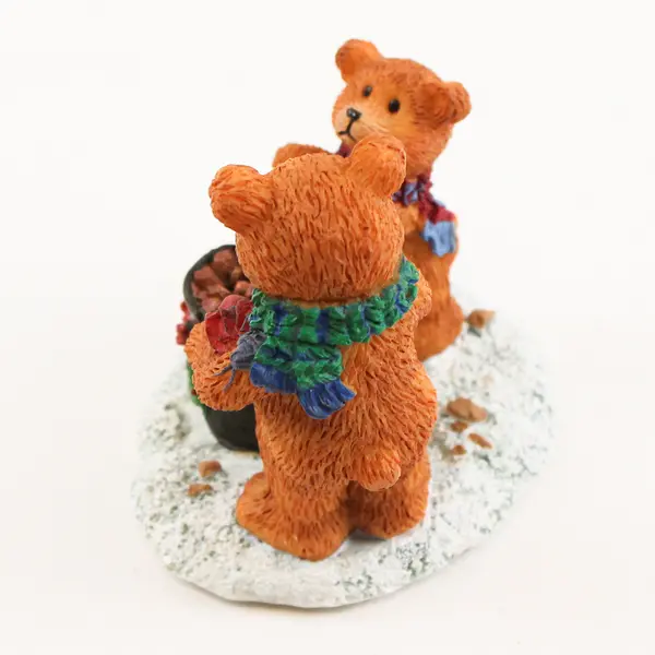 Russ Berrie & Co Friends You'll Love Forever Bears From The Past Resin Figurine