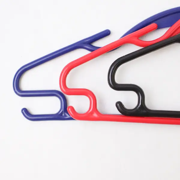Mixed Lot of 12 Plastic Clothes Hangers Closet Storage