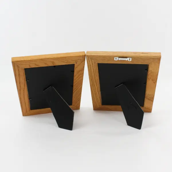 Set of Two  7 x 9 Inch Wood Photo Frames for 5 x 7 inch Photos