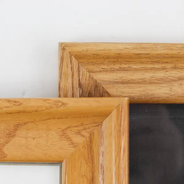 Set of Two  7 x 9 Inch Wood Photo Frames for 5 x 7 inch Photos