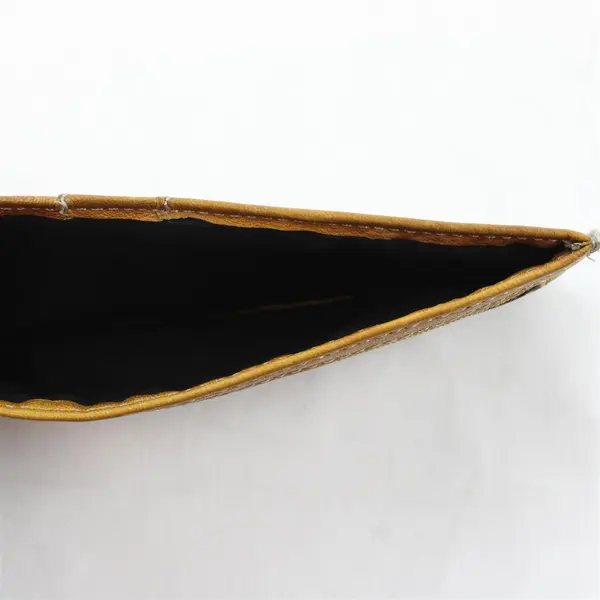 Tignanello Yellow Leather Slim Card Holder Wallet
