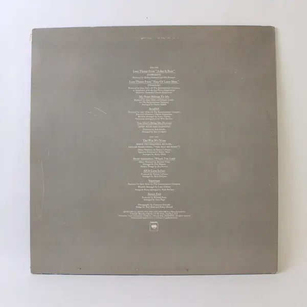 Barbra Streisand Greatest Hits Volume 2 12" Vinyl Record