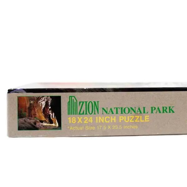 Zion National Park 500 Pc. Jigsaw Puzzle, 18 x 24" Complete #12214 