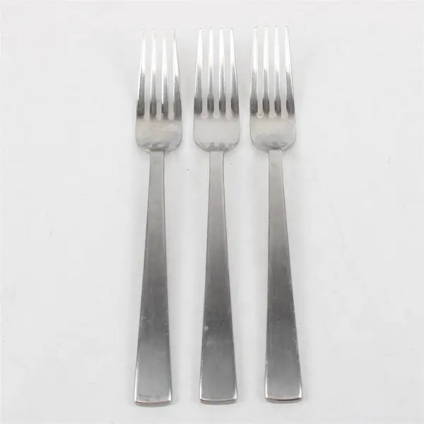 Lot of Three Hampton Silversmiths 18/10 Dinner Forks. Pattern Unknown.