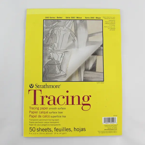 Artists Strathmore Tracing Tablet and Strathmore 500 Bristol Tablet