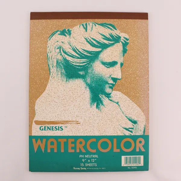 Genesis PH Neutral Artist's Watercolor 9" x 12"  Pad 