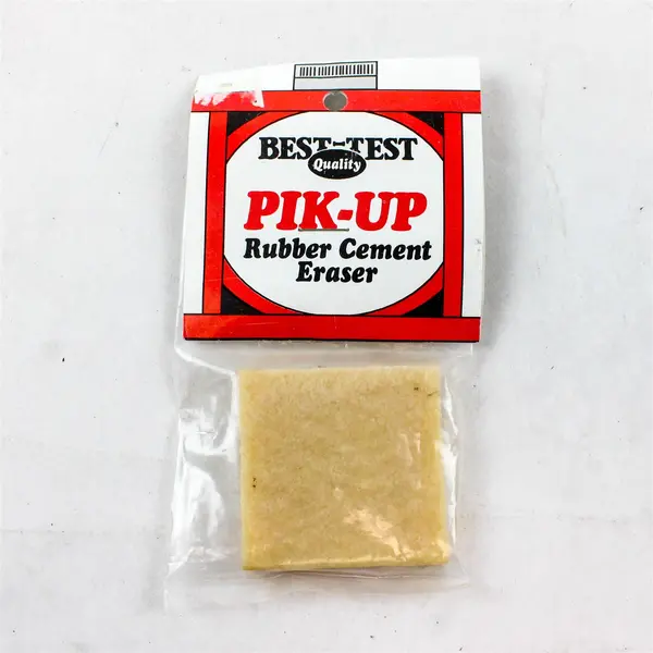 Best-Test Rubber Cement Pik-Up Square 2"x2" Model 700 New Hobby