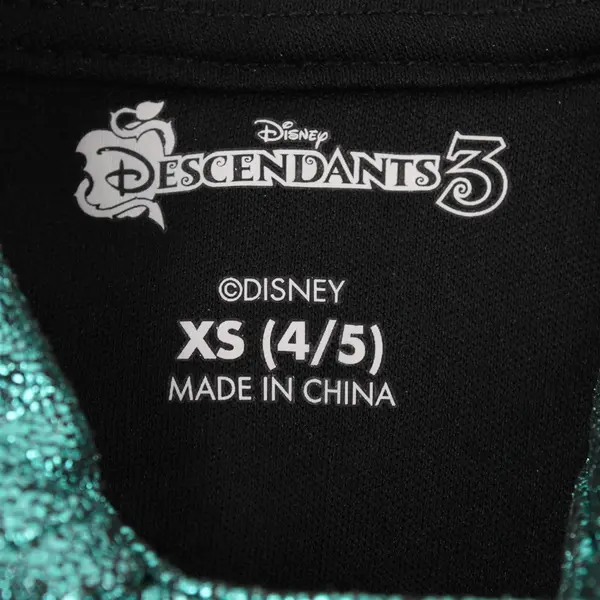 Disney Descendants 3 Uma Costume Top Girls' XS 4/5