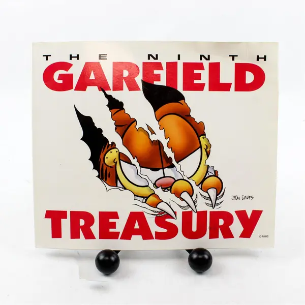 The Ninth Garfield Treasury Paperback by Jim Davis - Collectible Comic