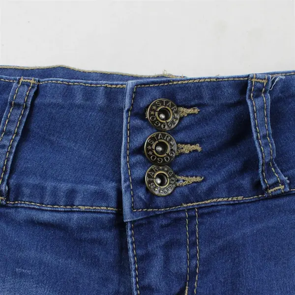 Gogo Star Medium Wash Denim Shorts Juniors' Size 9