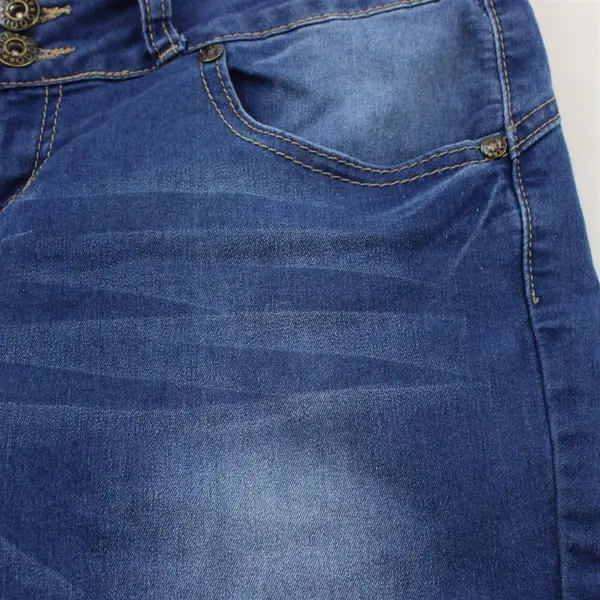 Gogo Star Medium Wash Denim Shorts Juniors' Size 9