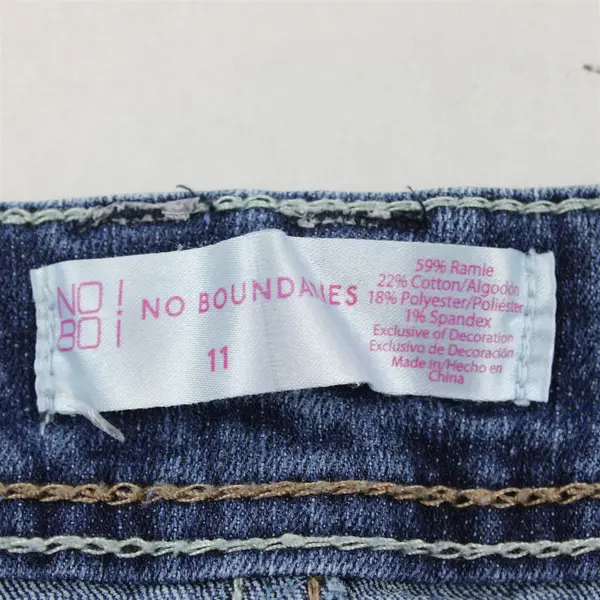 No Boundaries Medium Wash Denim Shorts Juniors' Size 11