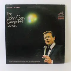 John Gary Carnegie Hall Concert RCA Victor LSO-1139 12" Vinyl LP