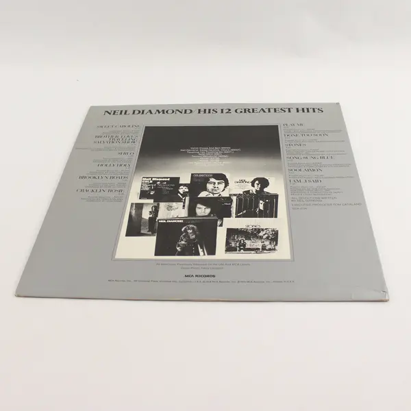  Neil Diamond/His 12 Greatest Hits 12" Vinyl Record