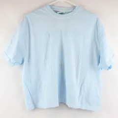 Comfort Colors Baby Blue "Seaside" Short Sleeve Shirt 100% Cotton Womens Size XL