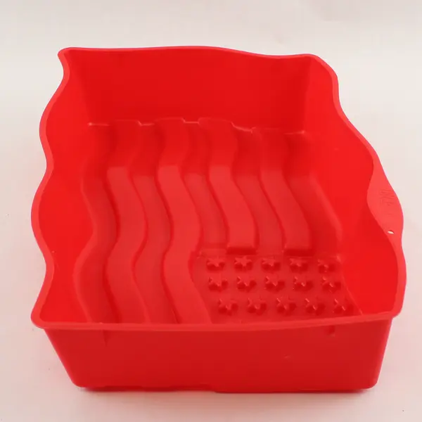 JELL-O American Flag Plastic Mold Fourth of July 12"