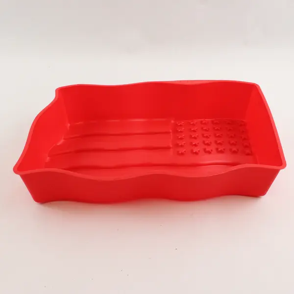 JELL-O American Flag Plastic Mold Fourth of July 12"