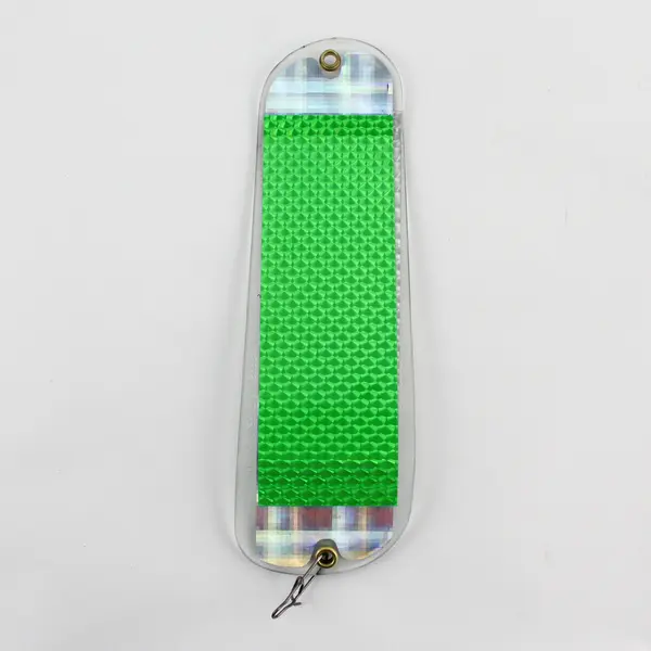 Lot of 2 Green Mini Hot Spot Salmon Fishing Flashers