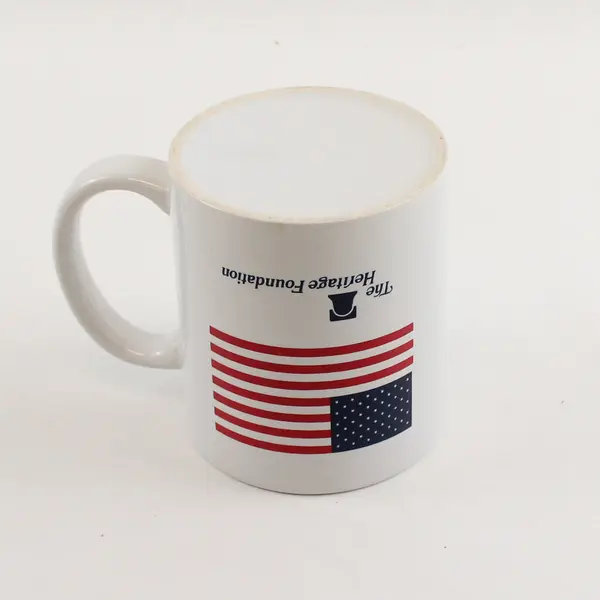Heritage Foundation American Flag Ceramic Coffee Mug