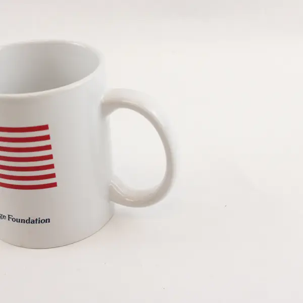 Heritage Foundation American Flag Ceramic Coffee Mug