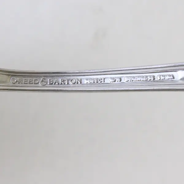 Reed & Barton Hadley Stainless Steel Oval Soup Spoon 7"