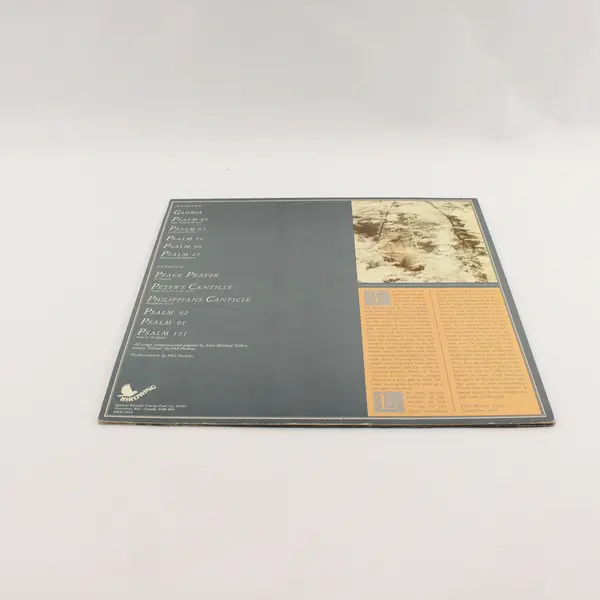 John Michael Talbot Come To The Quiet 12" Vinyl Record