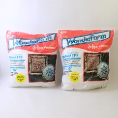 Lot Of 2 Wonder Form Jo-Ann Fabrics 16" x 16" Crafting Pillow 100% DuPont TPF