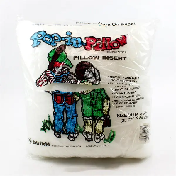 Pop-In-Pillow By Fairfield 14" x 14" Craft Pillow Insert 100% Polyester Filling