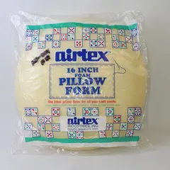 Airtex Industries 16" Diameter Round Foam Pillow Form Insert 100% Polyurethane