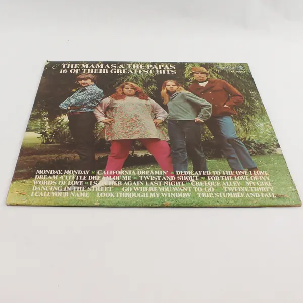 The Mamas and The Papas 16 of Their Greatest Hits 12" Vinyl Record