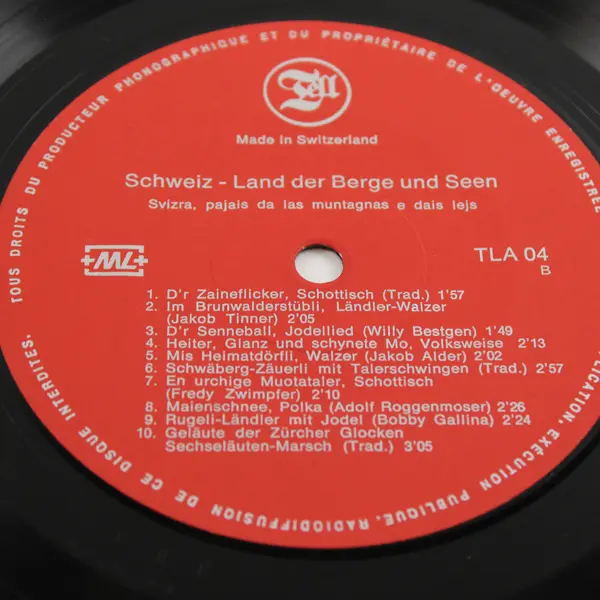 2xLP Schweiz Land der Berge und Seen Suisse Pays des Montagnes et des Lacs