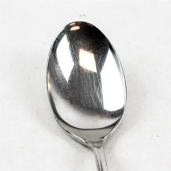 Lot of 2 Reed & Barton Florentine Rose Stainless Oval Soup Spoons 6.75"