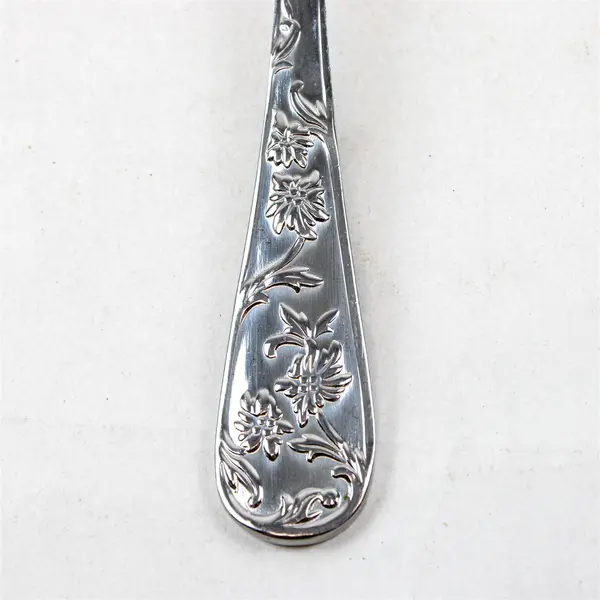 Reed & Barton Wildflower Stainless Steel Serving Fork 9"