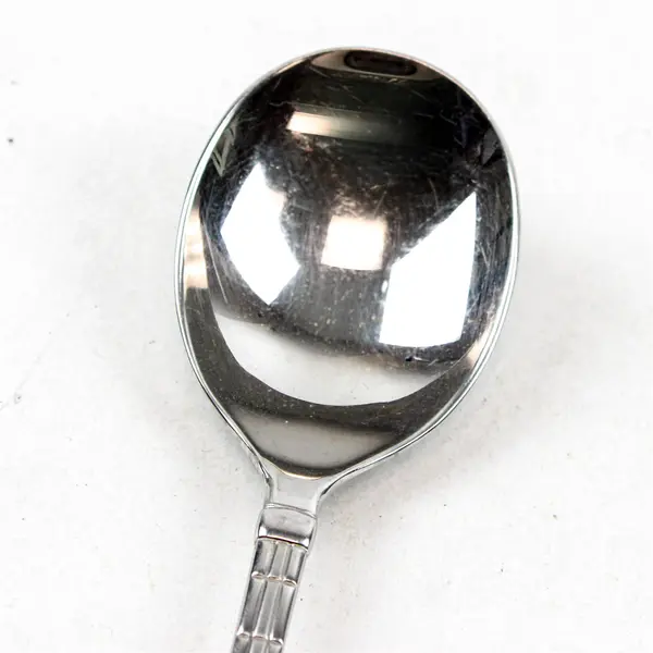 Mikasa Avenue Frost Stainless Steel Sugar Spoon 6.25"