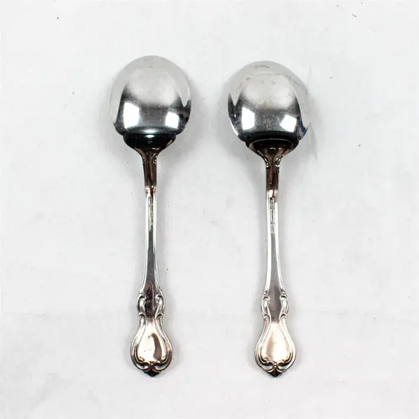 Lot of 2 Towle Westchester Stainless Steel Sugar Spoons 6.25"