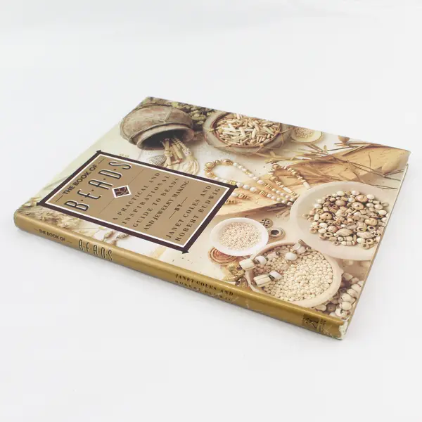 Book of Beads by Janet Coles & Robert Budwig 1990 HC DJ Beads & Jewelry Making 