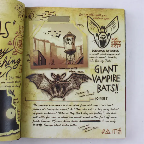 Gravity Falls Journal 3 by Alex Hirsch Rob Renzetti 1st Edition HC DJ 2016
