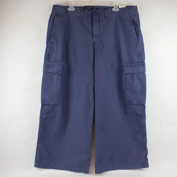Levi's Men's 34x28 Blue Baggy Cargos 100% Cotton Cargo Pants New