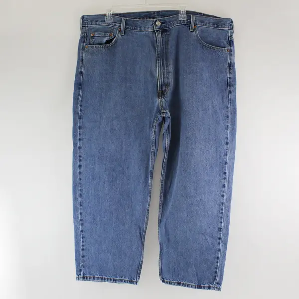 Levi's 550 Men's 48Wx28L Medium Wash Relaxed Fit Straight Leg Jeans