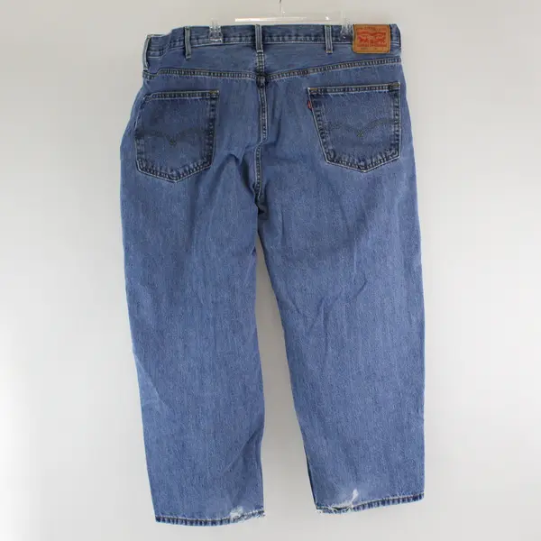 Levi's 550 Men's 48Wx28L Medium Wash Relaxed Fit Straight Leg Jeans